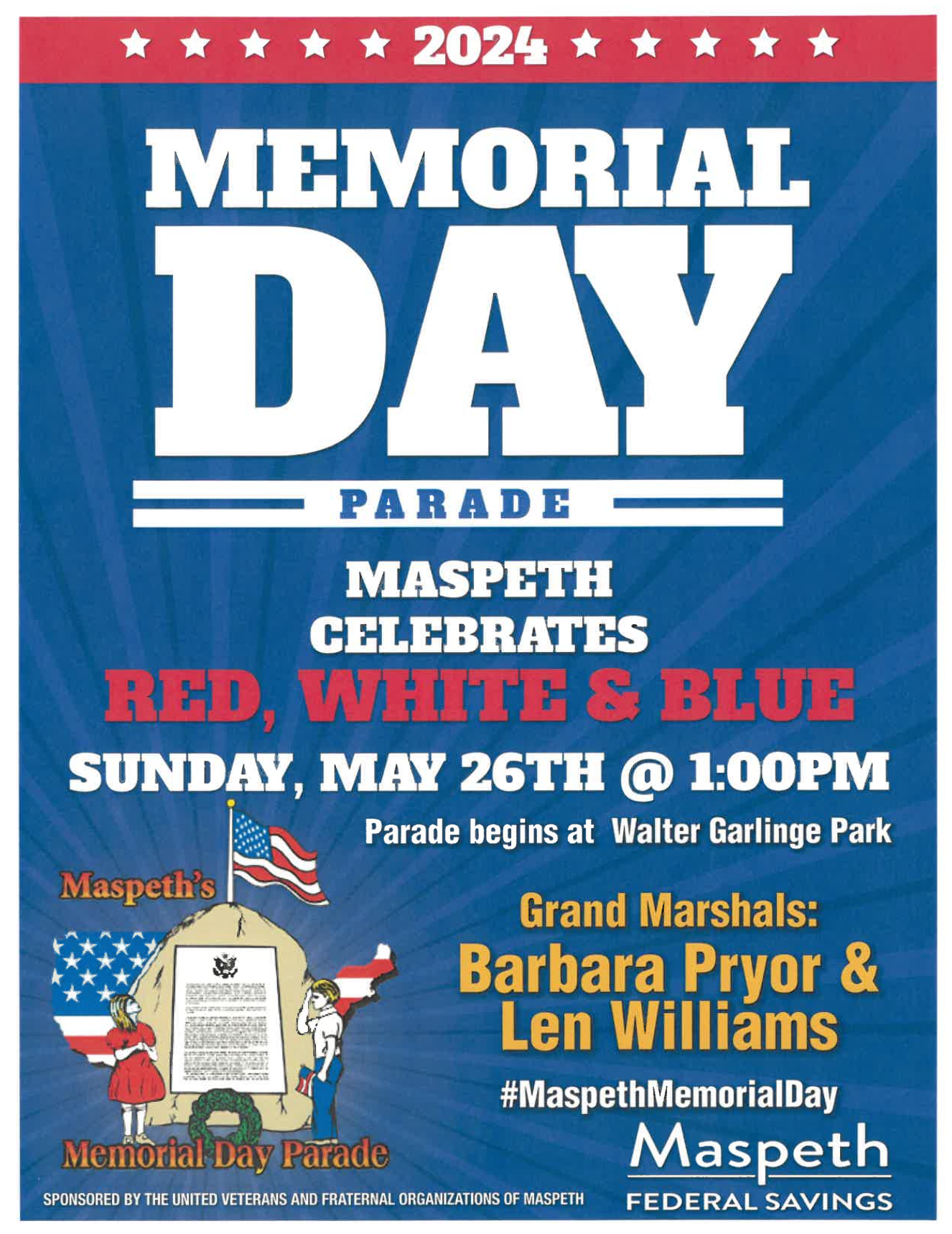 March with us in the Maspeth Memorial Day Parade